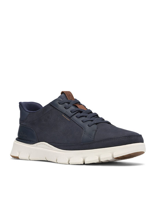 Herren Sneakers Marineblau Nubuk