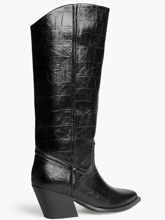 Damenstiefel Schwarz
