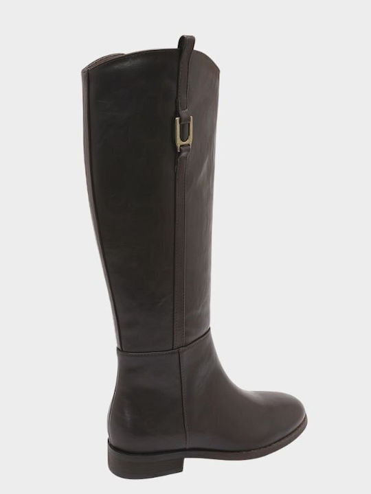 Damenstiefel Reiten Braun