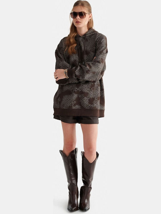 Дамско суитшърт Brown