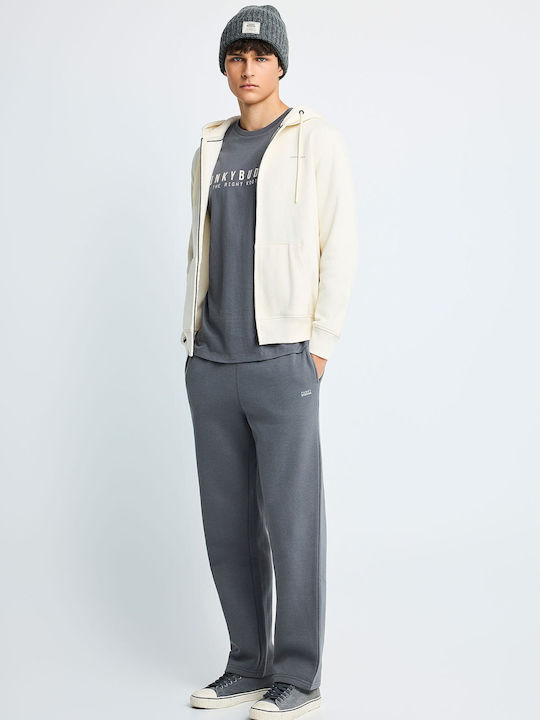 Funky Buddha Beige Cardigan with Hood