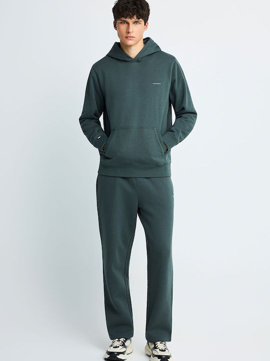 Funky Buddha Hooded Sweatshirt Green