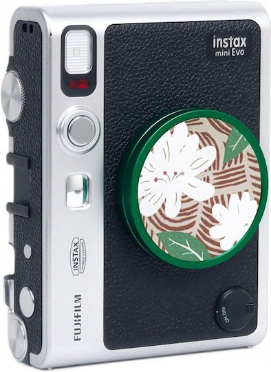 Decorative Sticker Loveinstant For Fujifilm Instax Mini Evo 3m Camera Case Retro Flowers