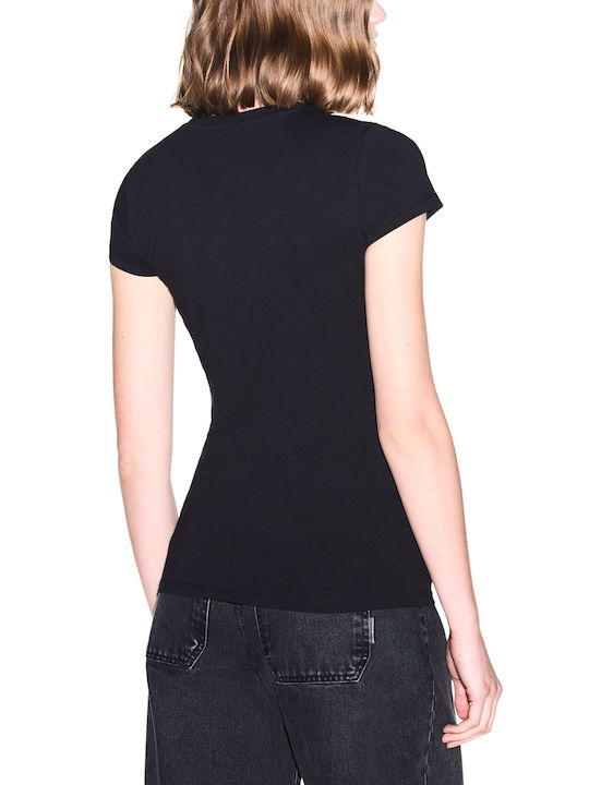 Armani Exchange Tricou Damă Negru