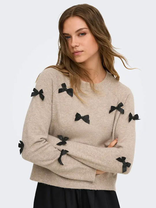 Damen Pullover Beige
