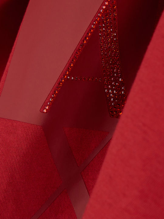 Damen T-Shirt Rot