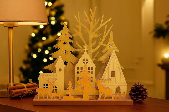 Home&Styling Collection Dekoratives Tischlicht E27 19x4,5x20cm