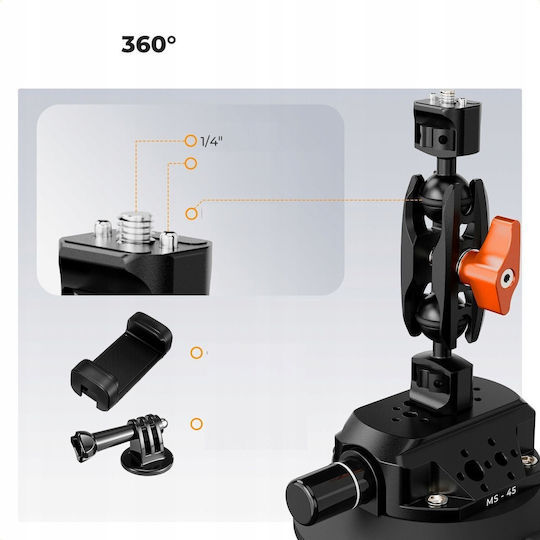 K&F Concept Auto Action-Kamera-Stützbasis für GoPro