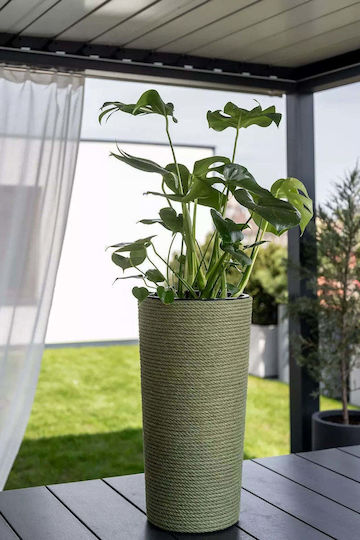 Adoni Bambus Grüner Pflanzgefäß 32x57cm