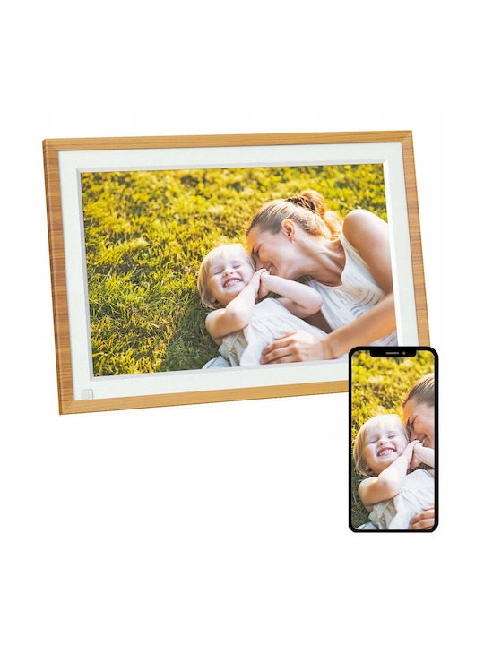 AgfaPhoto Digitale Bilderrahmen 10 Zoll Braune