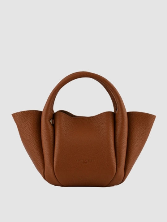 Leder Damen Handtasche Crossbody Schulter Tabac