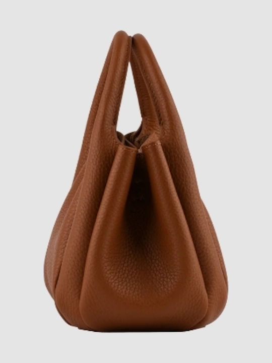 Leder Damen Handtasche Crossbody Schulter Tabac