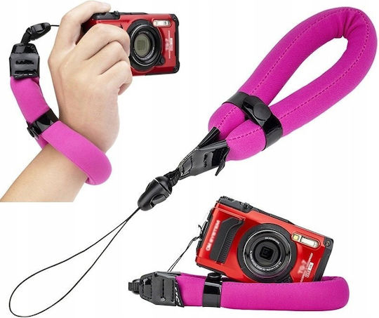 JJC Floating Wrist Camera Strap ST-8HP Waterproof Safety Strap Pink