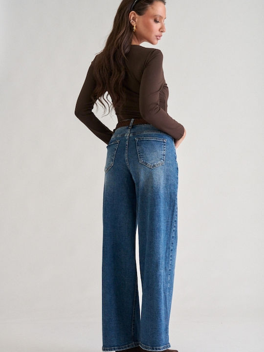 Women's Jean Pants in Baggy Leg Style