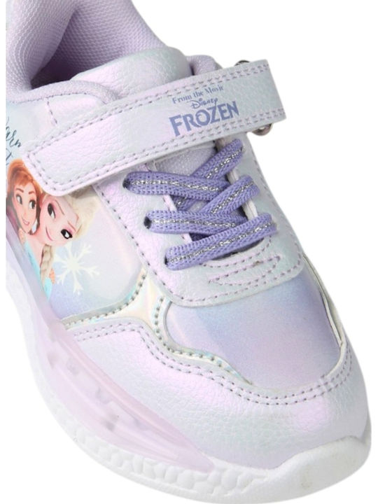 Kids Sneakers with Lights Purple