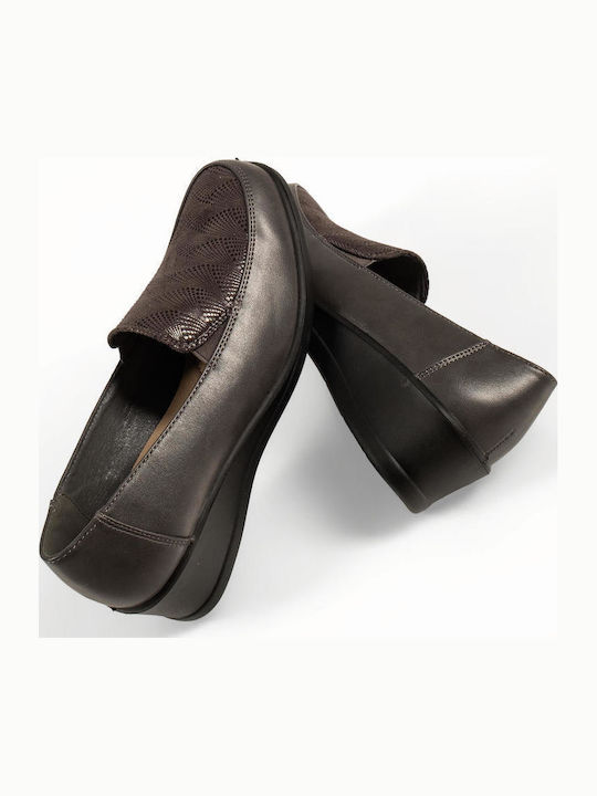 Women's Loafers In Grey Colour