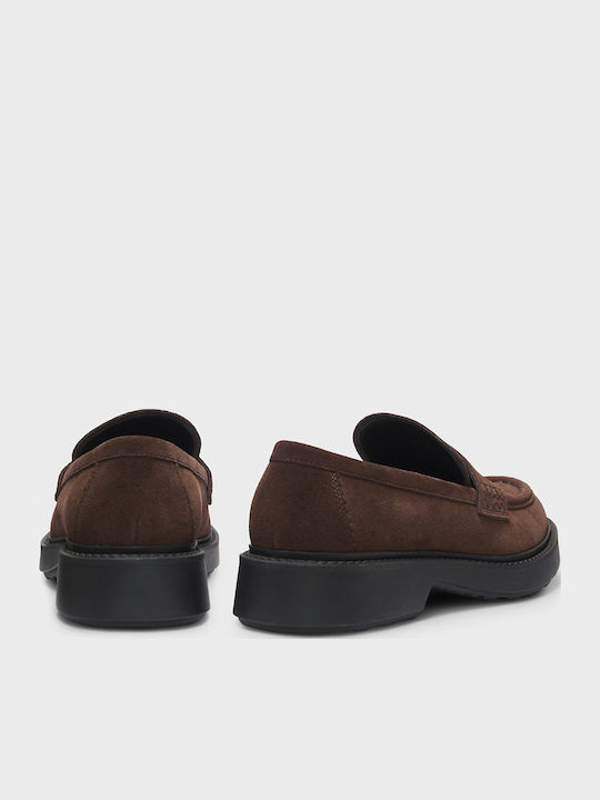Loafers Dama Din Piele Maro