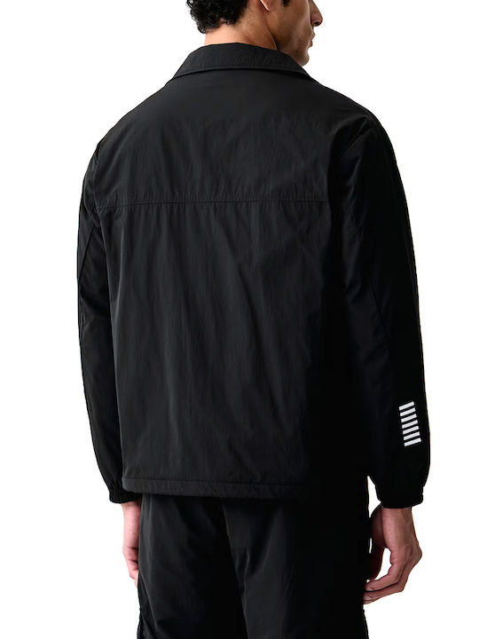 Emporio Armani Emporio Armani Herren Jacken Winddichte Schwarze