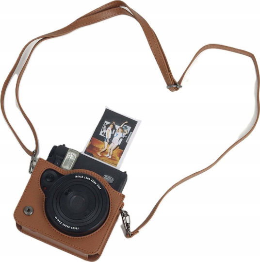 Loveinstant Cover Case Cover Cover Case Cover Fuji Fujifilm Instax Mini 99/brown
