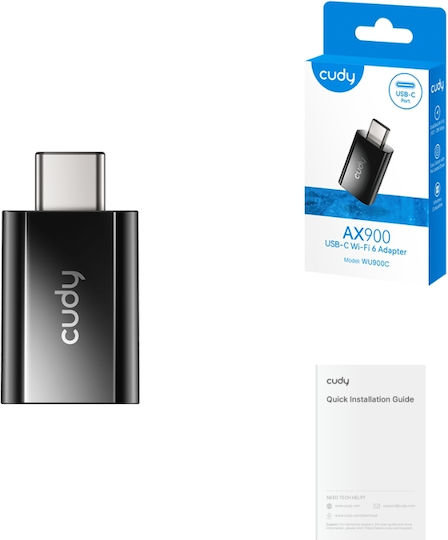 Drahtlose Netzwerkkarte Usb-c Cudy Wu900c Ax900 Mini
