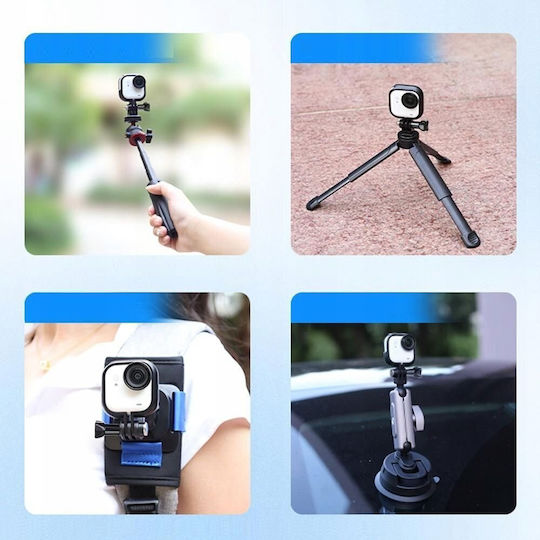 Puluz Rahmenhalterung Basis Stützbasen Für Insta360 Go Ultra Pu788b