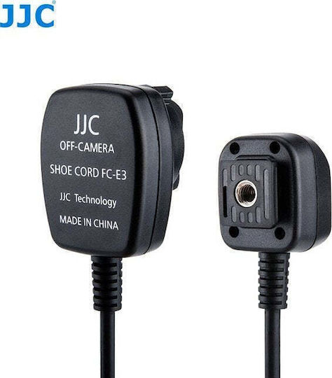 JJC OC-E3 E-TTL II Synchronization Cable Canon EOS 1.3m