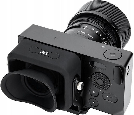 JJC LCD Zoom Eyecup Magnifier 3x Sigma BF Arca Clip Type Peak Design V3 LVF-BF Black