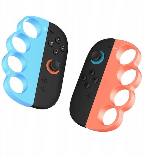 Jys 2x Боксова дръжка Jys-ns2298 Joy-con Nintendo Switch 2 Nsw2 Fitness Boxing Син Оранжев Sb11089