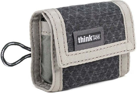Think Tank Think Tank Aa Battery Holder Wallet Holds 8 Aa 16 Aaa Batteries Grey