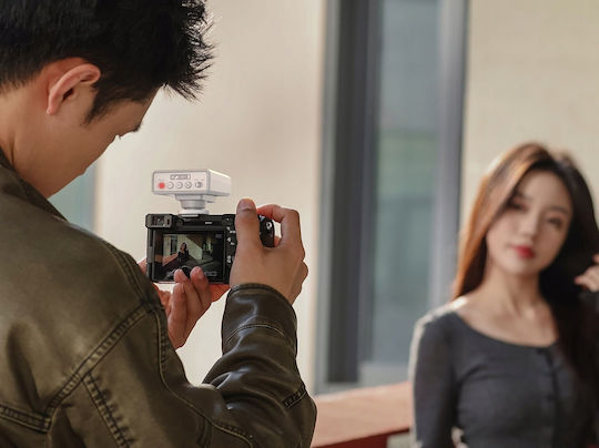 Flash Ulanzi Ulanzi Gn12 Flash Iso Shoe Mount Cameră Videocameră Telefon F12 Alb