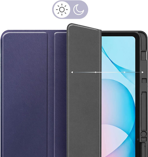 Avizar Case Samsung Galaxy Tab S12 Plus Stand Function Pen Holder Night Blue