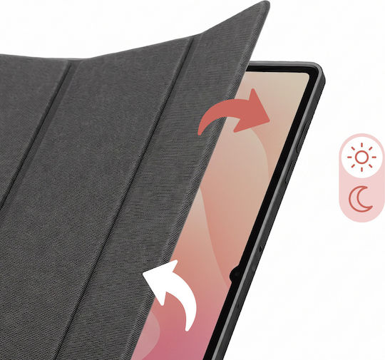 Dux Ducis Case Samsung Galaxy Tab S12 Plus Domo Tri-fold Shockproof Black