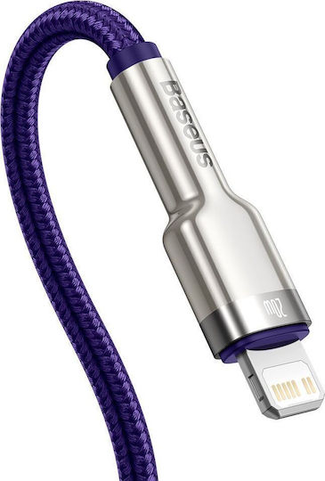 Baseus USB-C zu Lightning Kabel 20W Lila 1m