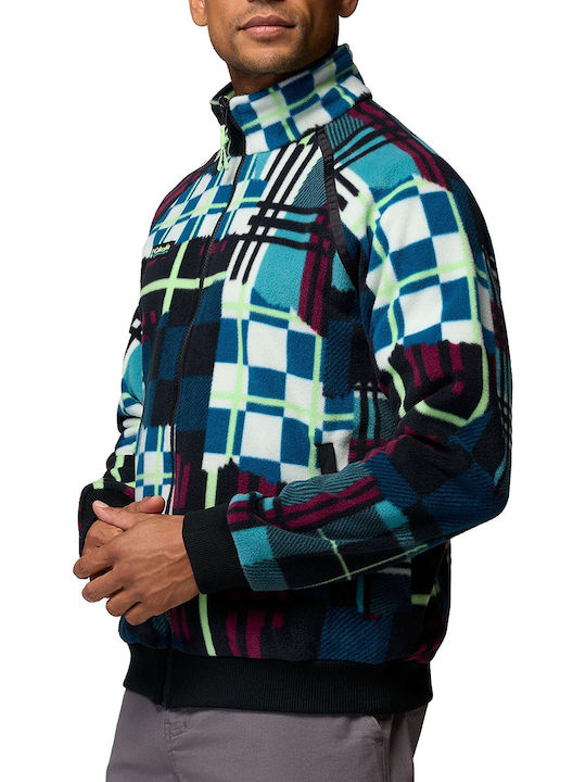 Herren Fleecejacke Blau