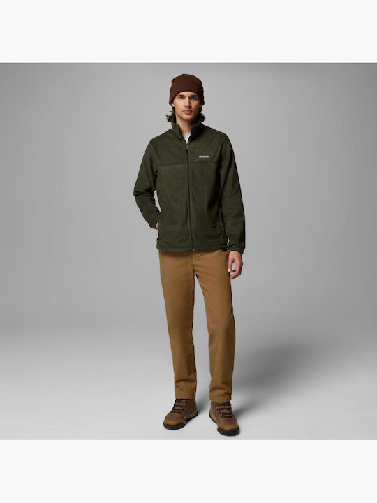 Herren Fleecejacke Olive