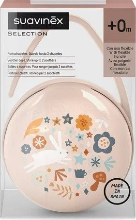 Suavinex Pacifier Case Plastic Pink