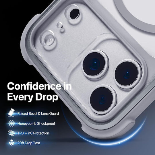 Калъф Mageasy Odyssey Каишка За Врата Rugged Съвместим С Magsafe Черен За iPhone 18 Pro Max/17 Pro Max