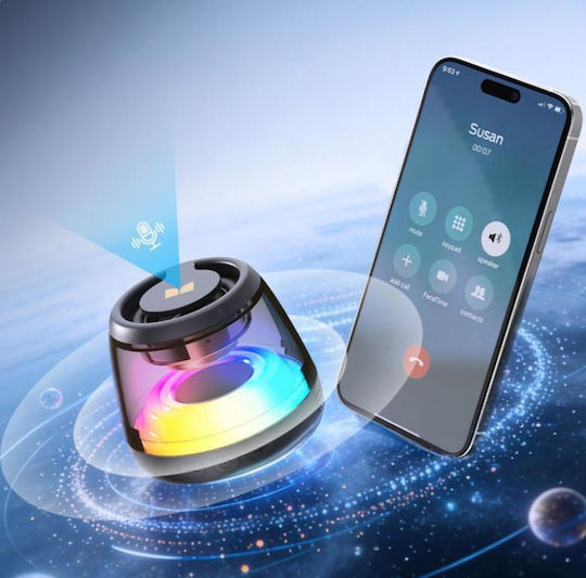 Monster S520 Водоустойчива Bluetooth Колонка 5W с Живот на Батерията до 12 Часа Черна