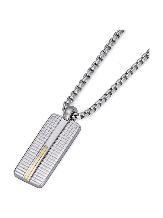 H2on Pendant Stainless Steel 18k Gold H2on Pendant Stainless Steel 18k Gold