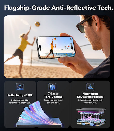 Torras 3D Tempered Glass (Iphone 18 Pro Max)