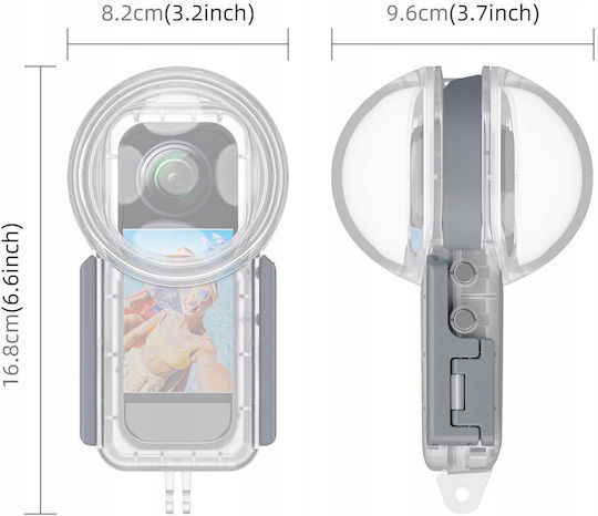 Puluz Case for Insta360 / GoPro PU1206T