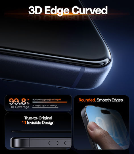 Torras Origarmor 3d Curver Ar Tempered Glass Iphone 18 Pro