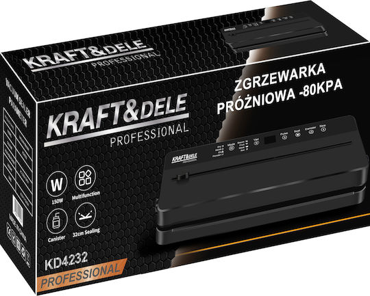 Kraft & Dele Sigilatoare cu vid cu Lungimea de sigilare maximă 300mm