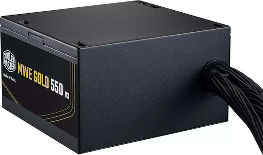 CoolerMaster G Gold 550 V3 rev. 3.0 550W Grey Power Supply Full Wired 80 Plus Gold