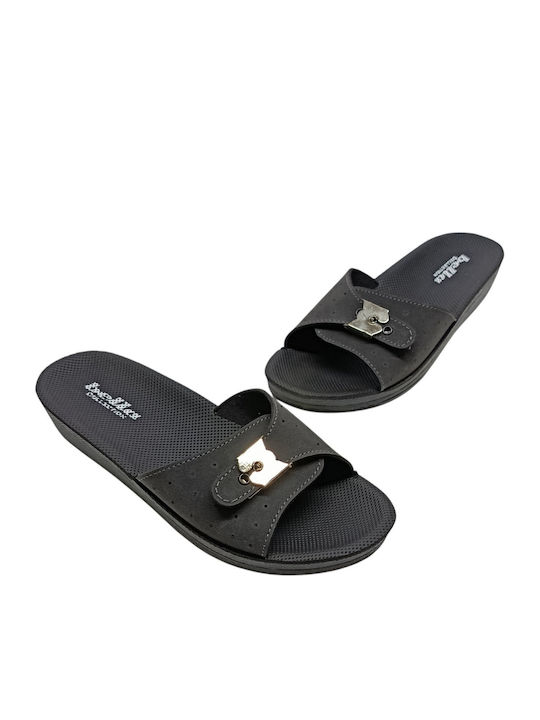 Women's Flat Sandals Black