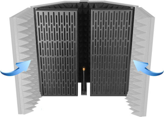 Mozos Akustischer Booth Pro Mshield-Kabine-Pro