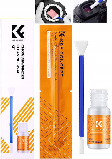 Sensor Cleaning Kit Kf 16mm APS-C Viewfinder Liquid 5 Spatulas Kf08.080