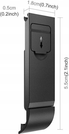 Puluz Seiten Batterieabdeckung Usb-c Gopro Max 2 Max2 Kamerazubehör
