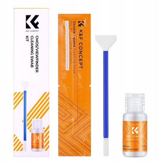 Full Frame Viewfinder Sensor Cleaning Kit Kf 24mm K&F Fluid 5x Spatulas Kf08.081