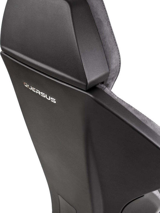Quersus ICOS.1.1 Геймърски стол с регулируеми подлакътници Iron Grey